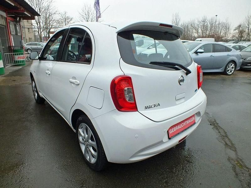 Gebraucht Nissan Micra Acenta 80 PS (58 kW) 2014 Weiß Kleinwagen