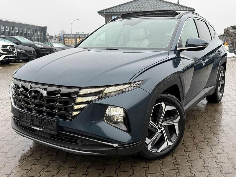 Blau Gebraucht 2021 Hyundai Tucson SUV | 22.967 € (Fairer Preis) - Bild 1/4