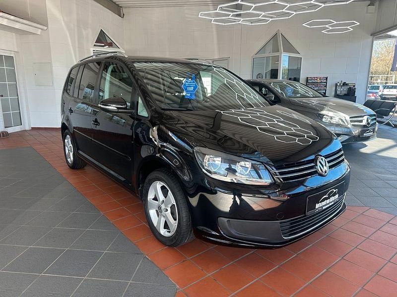 Gebraucht VW Touran Comfortline 140 PS (102 kW) 2011 Schwarz Van / Kleinbus