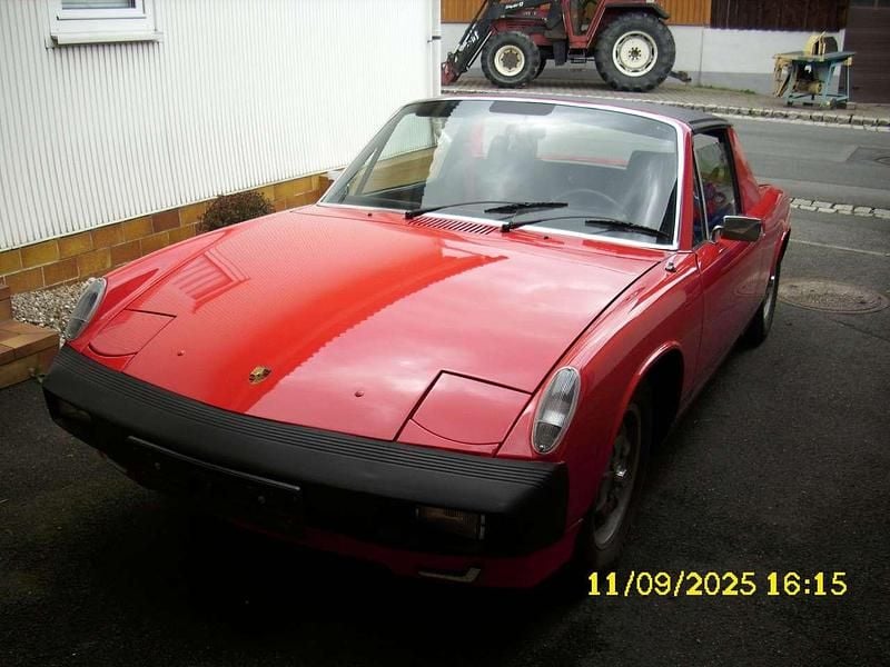 Rot Gebraucht 1975 Porsche 914 Cabrio | 99.999 € - Bild 1/4