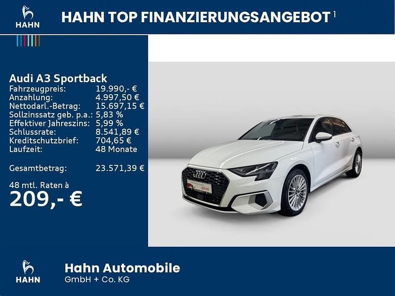 Gebraucht Audi A3 Advanced 116 PS (85 kW) 2023 Ibisweiß Limousine