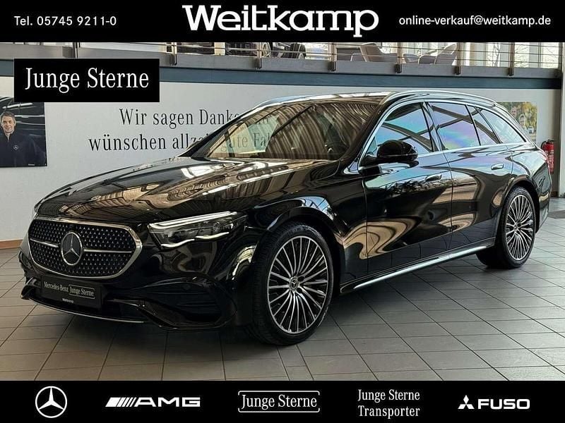 Lack obsidianschwarz Gebraucht 2024 Mercedes E450 Premium Kombi | 74.650 € (Superpreis) - Bild 1/4