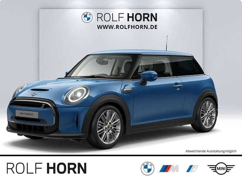 Island blue metallic Gebraucht 2022 Mini Cooper SE Classic Kleinwagen | 15.915 € (Superpreis) - Bild 1/4