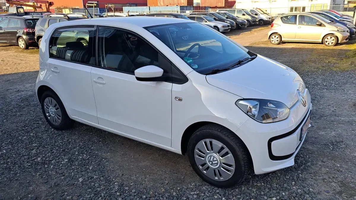 Gebraucht VW up! move up! 60 PS (44 kW) 2014 Weiß Kleinwagen