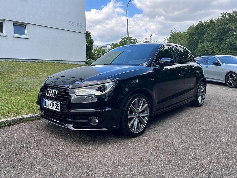 Schwarz Gebraucht 2014 Audi A1 Sportback S-Line Kleinwagen | 9.700 € (Fairer Preis) - Bild 1/4