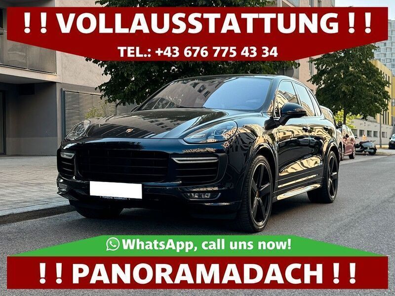 Schwarz Gebraucht 2016 Porsche Cayenne Turbo SUV | 27.900 € (Superpreis) - Bild 1/4