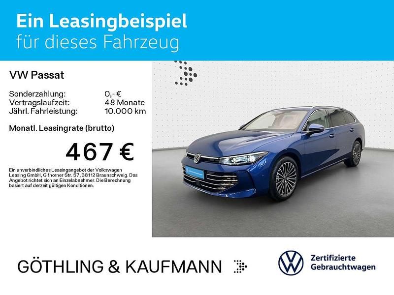Gebraucht VW Passat Elegance 193 PS (141 kW) 2025 Blau Limousine