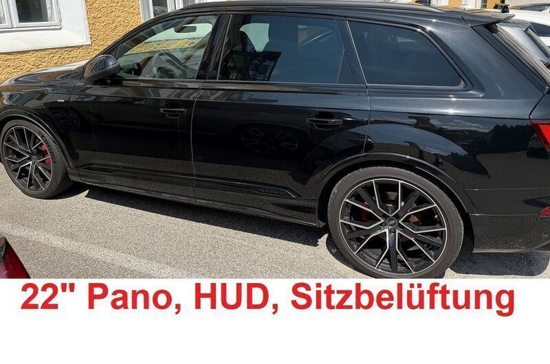 Schwarz Gebraucht 2023 Audi Q7 Competition SUV | 66.999 € (Superpreis) - Bild 1/4