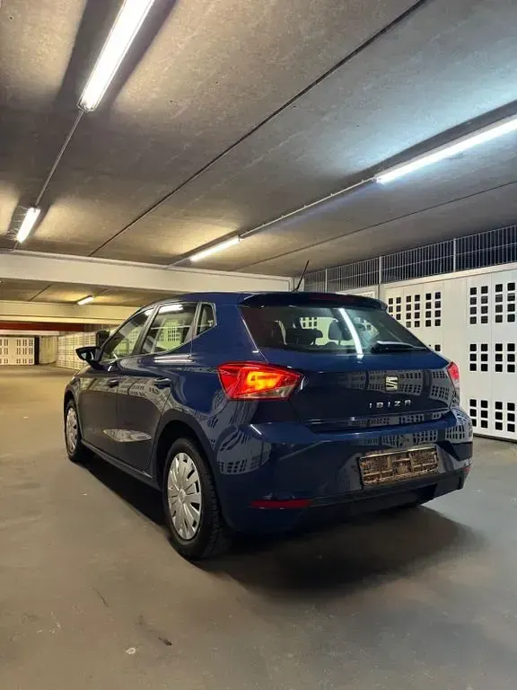 Occasion Seat Ibiza Reference 95 ch (69 kW) 2018 Bleue Citadine