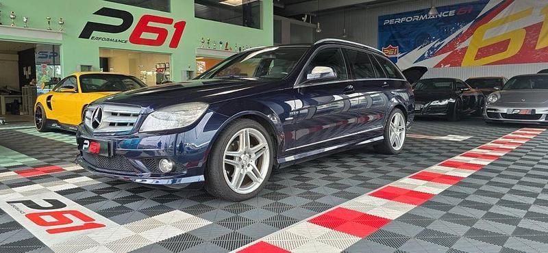 Blau Gebraucht 2008 Mercedes C220 AMG Limousine | 6.999 € (Fairer Preis) - Bild 1/4