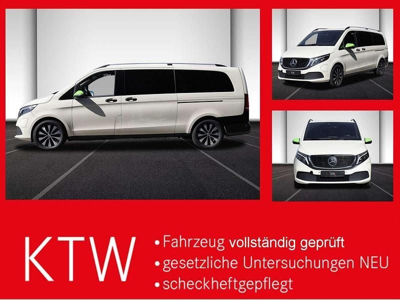 Beige Gebraucht 2023 Mercedes EQV300 Avantgarde Van / Kleinbus | 45.999 € (Fairer Preis) - Bild 1/4