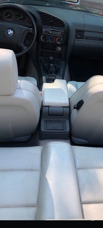 Blau Gebraucht 1995 BMW 320 Cabriolet Sport Line Cabrio | 8.900 € - Bild 1/2