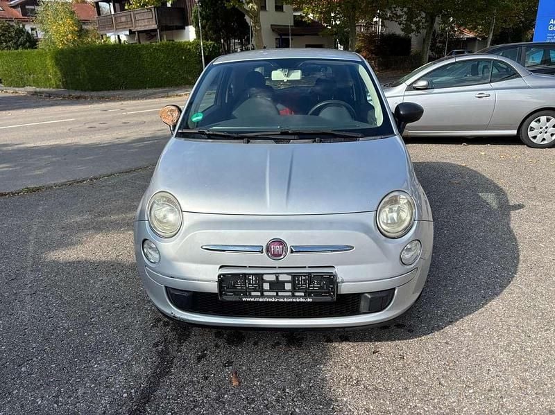 Silber met. Gebraucht 2009 Fiat 500 Pop Kleinwagen | 2.790 € (Guter Preis) - Bild 1/4