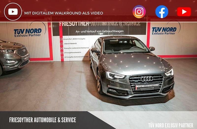 Grau Gebraucht 2015 Audi A5 S-Line Coupé | 16.990 € (Fairer Preis) - Bild 1/4