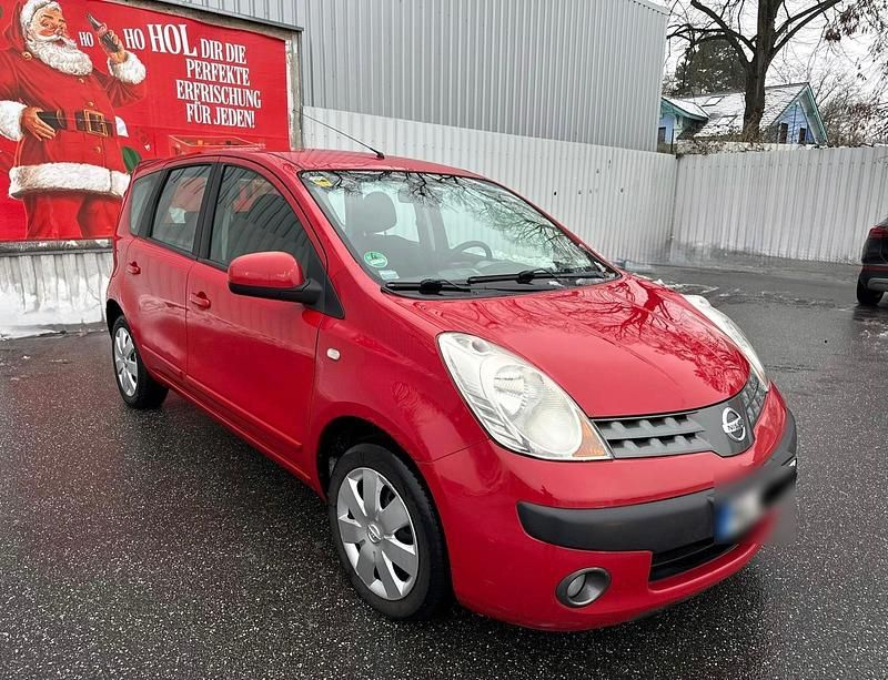 Gebraucht Nissan Note Acenta 88 PS (64 kW) 2006 Rot Kleinwagen