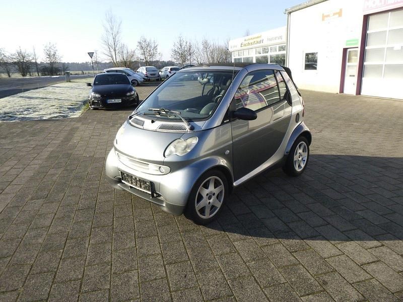 Silber Gebraucht 2002 Smart ForTwo Cabrio Cabrio | 1.990 € (Fairer Preis) - Bild 1/4