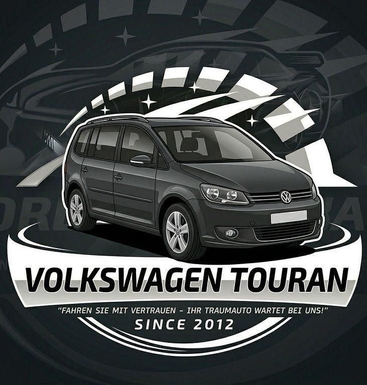 Gebraucht VW Touran Match 140 PS (102 kW) 2012 Beige Van / Kleinbus
