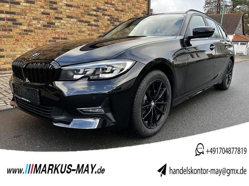 Schwarz Gebraucht 2021 BMW 320 Sport Line Limousine | 23.999 € (Guter Preis) - Bild 1/4