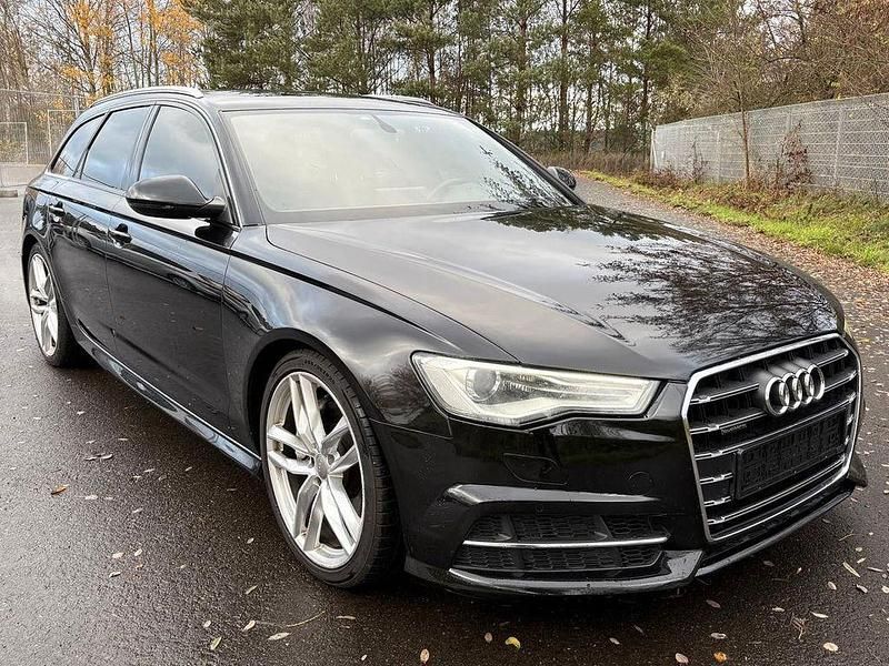 Schwarz Gebraucht 2016 Audi A6 S-Line Kombi | 14.495 € (Superpreis) - Bild 1/4