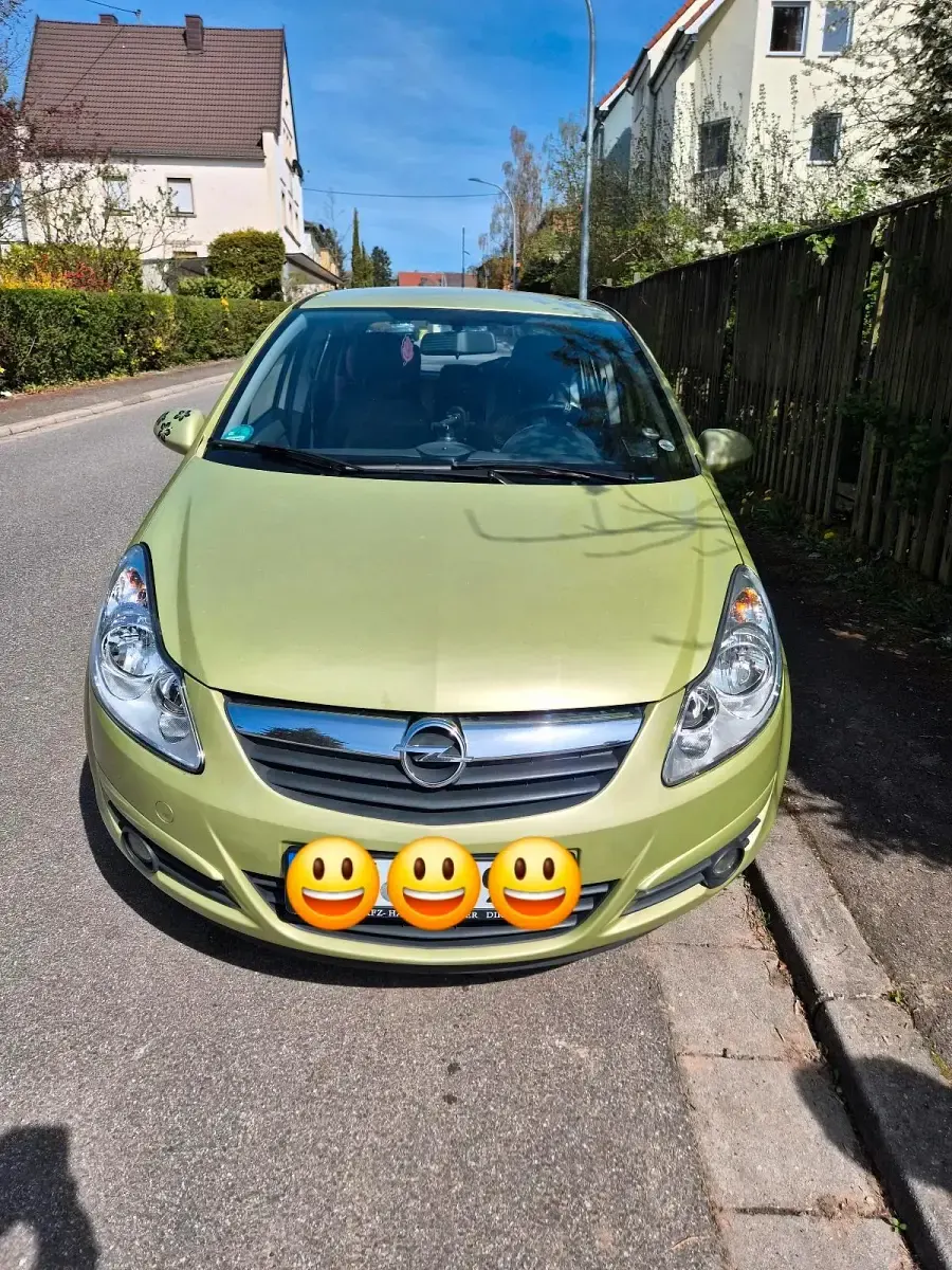 Gebraucht Opel Corsa 90 PS (66 kW) 2007 Grün Kleinwagen
