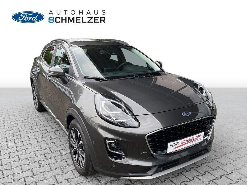 Grau Gebraucht 2021 Ford Puma Titanium SUV | 17.490 € (Guter Preis) - Bild 1/4