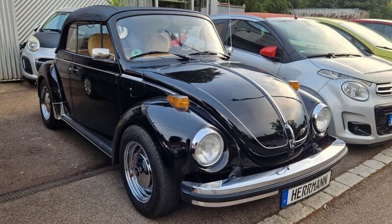 Schwarz Gebraucht 1979 VW Käfer Cabrio | 23.490 € - Bild 1/4