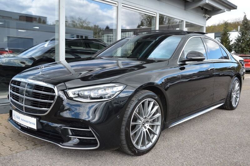 Obsidianschwarz metalliclack Gebraucht 2021 Mercedes S400 AMG Limousine | 83.990 € (Teuer) - Bild 1/4