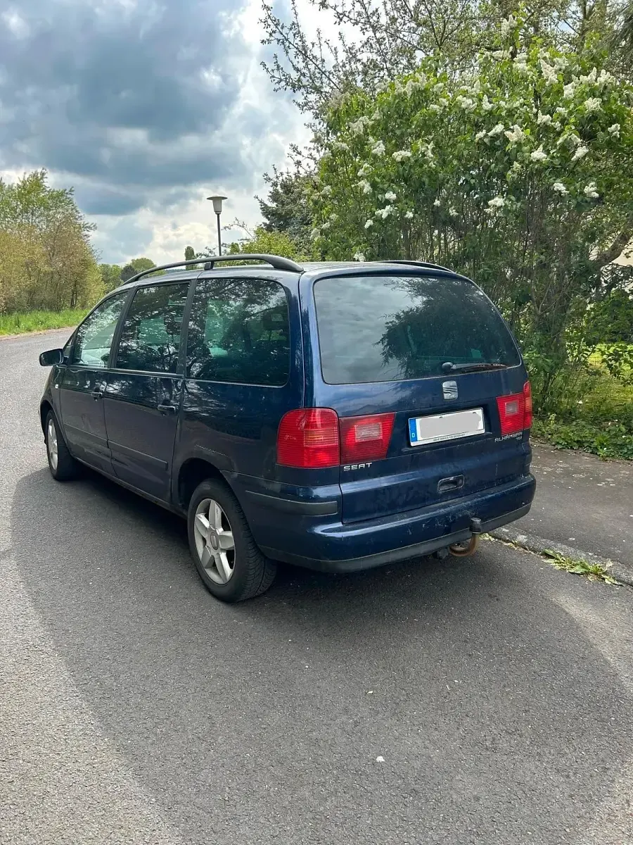 Gebraucht Seat Alhambra 115 PS (84 kW) 2003 Blau Van / Kleinbus