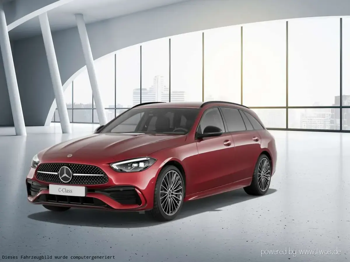 Gebraucht Mercedes C300 AMG line 265 PS (194 kW) 2024 Manufaktur lack manufaktur pat Kombi