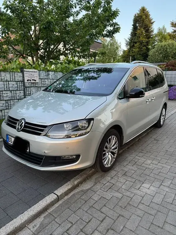 Gebraucht VW Sharan Style 140 PS (102 kW) 2012 Silber Van / Kleinbus