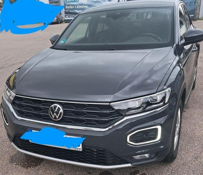 Grau Gebraucht 2021 VW T-Roc Sport SUV | 17.000 € - Bild 1/4