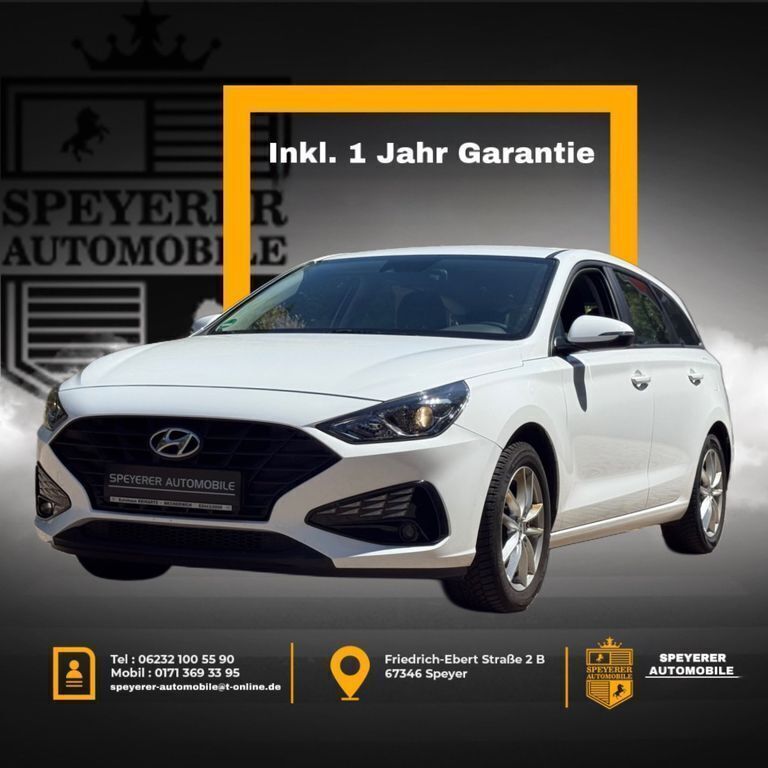 Weiß Gebraucht 2021 Hyundai i30 Pure Kombi | 15.790 € (Fairer Preis) - Bild 1/4