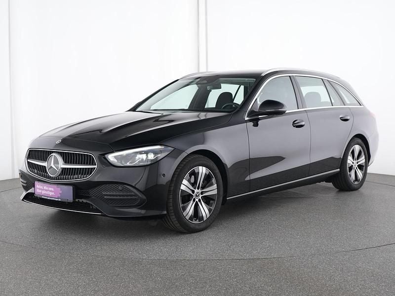 Schwarz Gebraucht 2024 Mercedes C200 Avantgarde Limousine | 28.798 € (Superpreis) - Bild 1/4