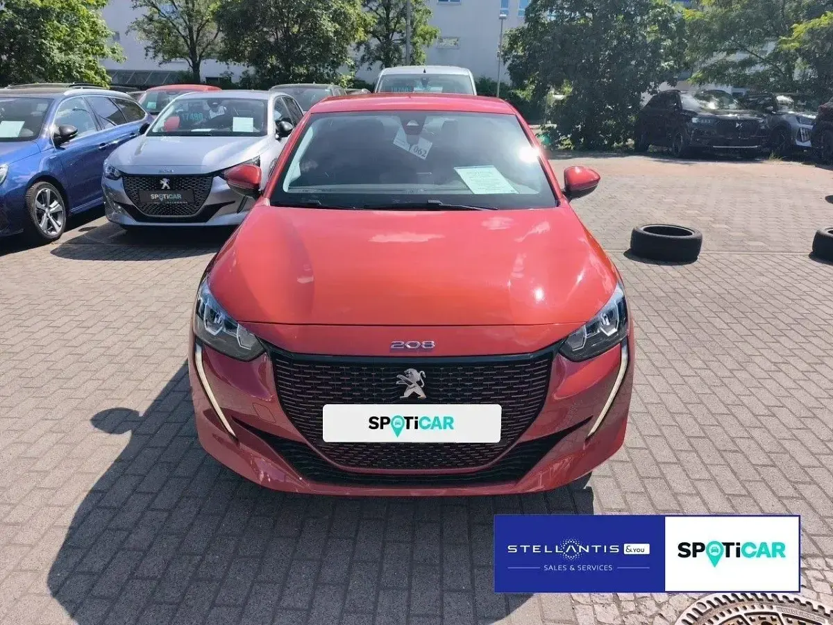 Gebraucht Peugeot e-208 Active 100 kW (136 PS) 2022 Rot Kleinwagen