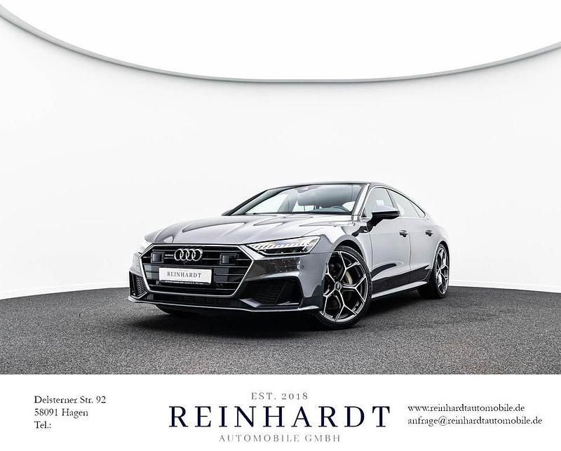 Grau Gebraucht 2021 Audi A7 Sportback S-Line Kleinwagen | 47.205 € (Teuer) - Bild 1/3