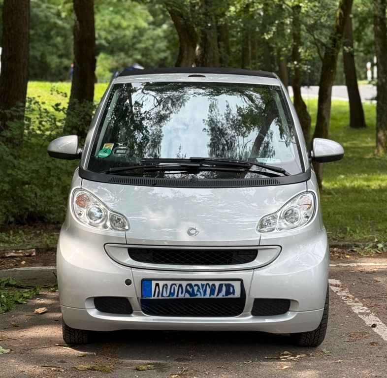 Silber Gebraucht 2010 Smart ForTwo Cabrio Passion Cabrio | 7.500 € (Fairer Preis) - Bild 1/4