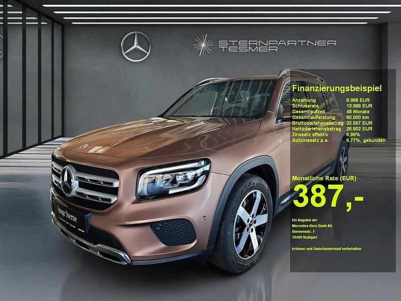 Gold Gebraucht 2023 Mercedes GLB200 Progressive SUV | 35.300 € (Superpreis) - Bild 1/3