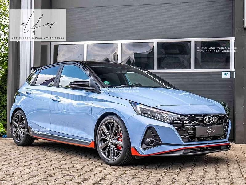Performance blue / sol Gebraucht 2022 Hyundai i20 N Performance Limousine | 27.990 € (Teuer) - Bild 1/4