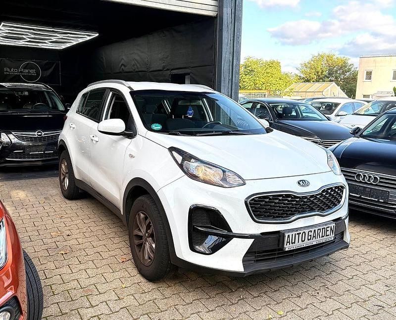 Gebraucht Kia Sportage Edition 7 132 PS (97 kW) 2019 (wd) carraraweiss SUV