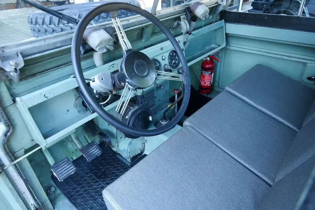 Gebraucht Land Rover 88 1965 Grün Cabrio