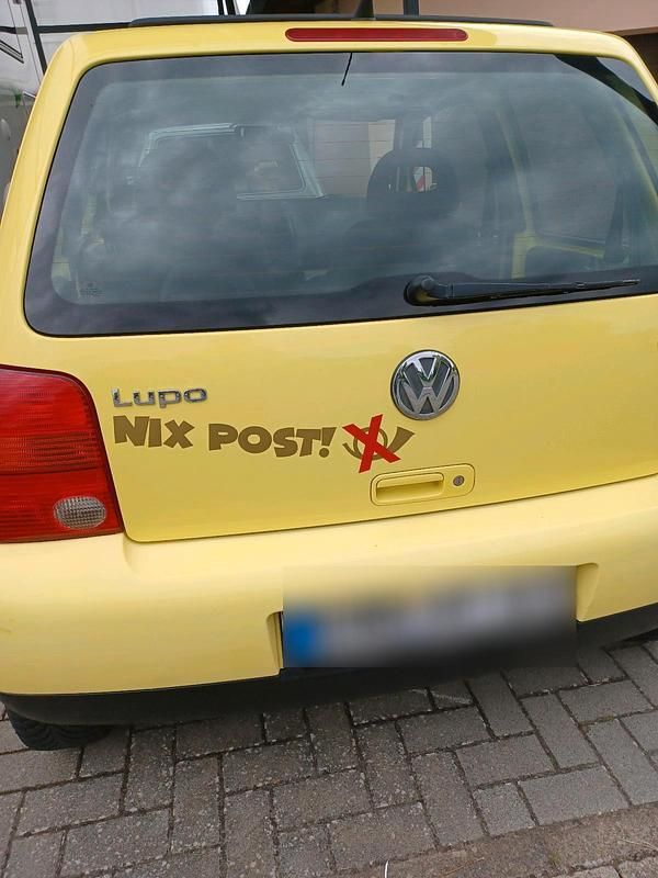 Gebraucht VW Lupo 75 PS (55 kW) 2000 Gelb Kleinwagen