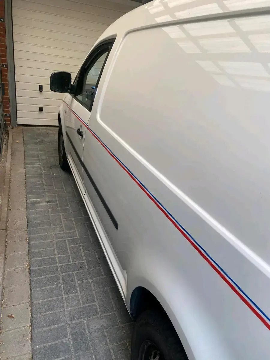 Gebraucht VW Caddy Maxi 105 PS (77 kW) 2008 Weiß Van / Kleinbus