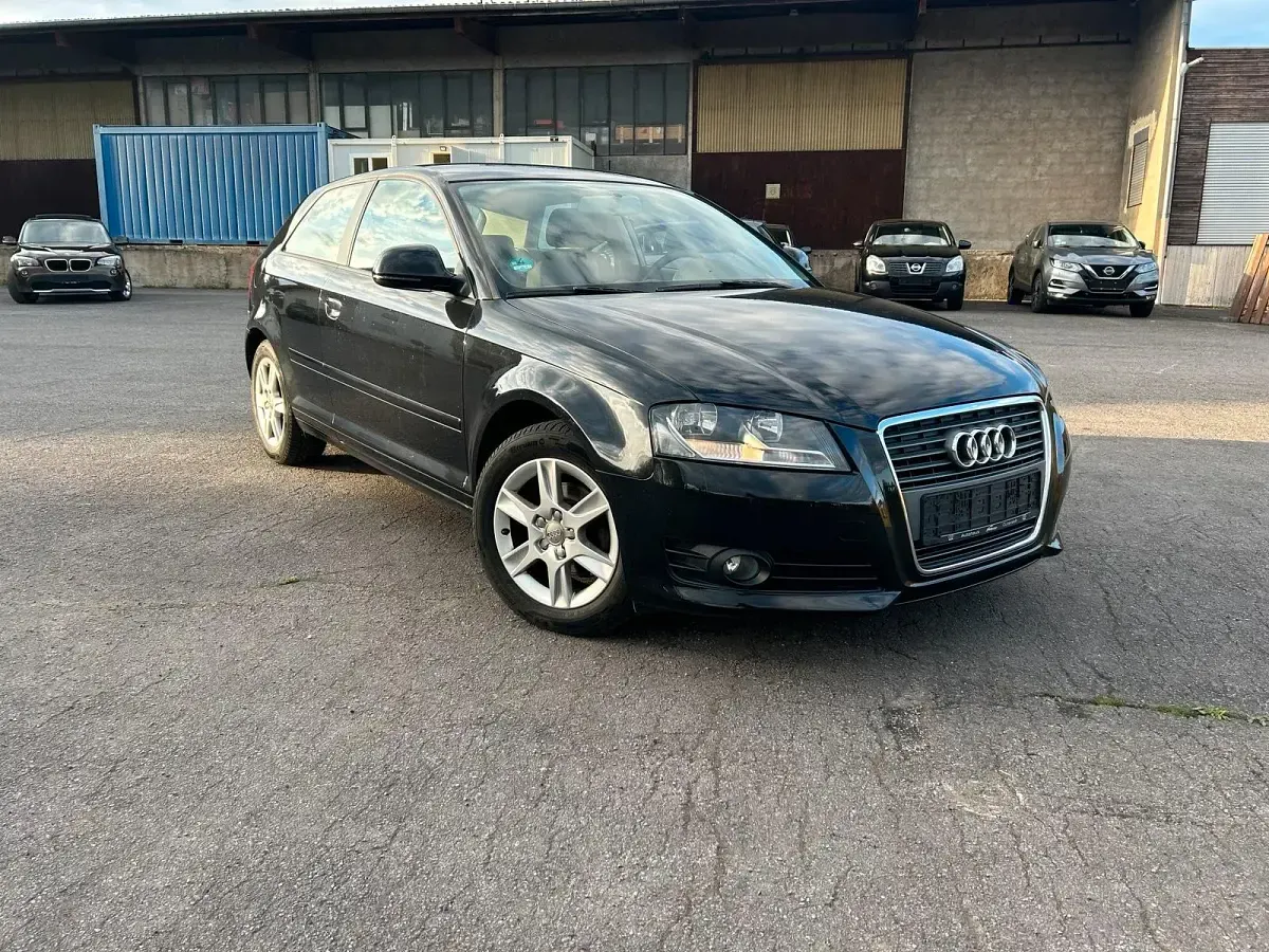 Gebraucht Audi A3 102 PS (75 kW) 2009 Schwarz Kleinwagen