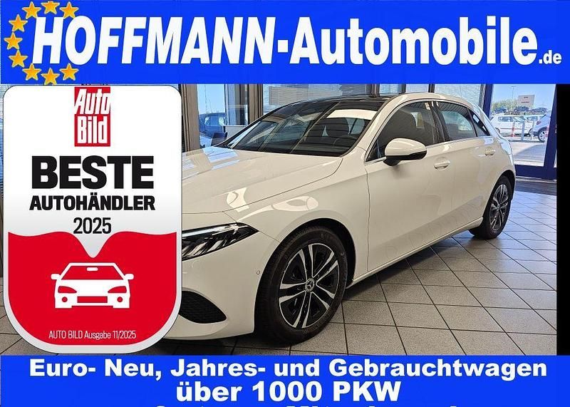 Polarweiß Gebraucht 2024 Mercedes A200 Progressive Limousine | 30.800 € - Bild 1/4