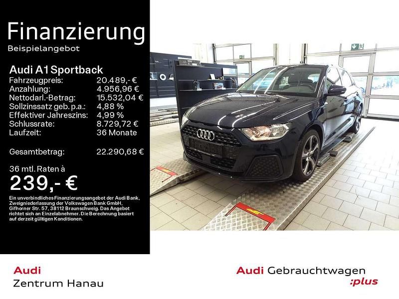 Firmamentblau metallic Gebraucht 2021 Audi A1 Kleinwagen | 20.489 € (Fairer Preis) - Bild 1/1