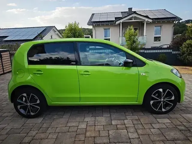 Gebraucht Skoda Citigo Clever 60 PS (44 kW) 2018 Grün Kleinwagen