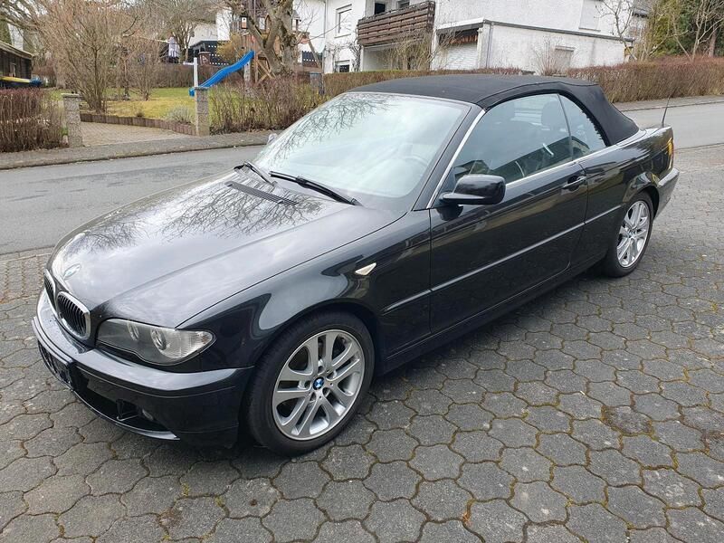 Schwarz Gebraucht 2003 BMW 320 Cabriolet Cabrio | 5.500 € (Superpreis) - Bild 1/4