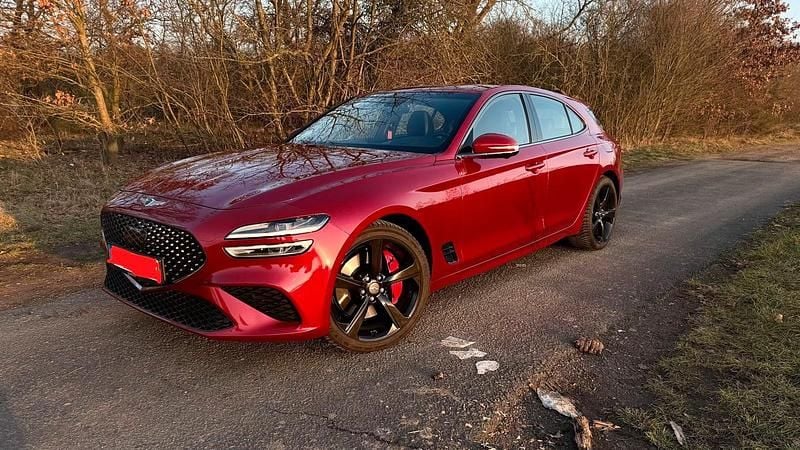 Gebraucht Genesis G70 200 PS (147 kW) 2021 Rot Kombi