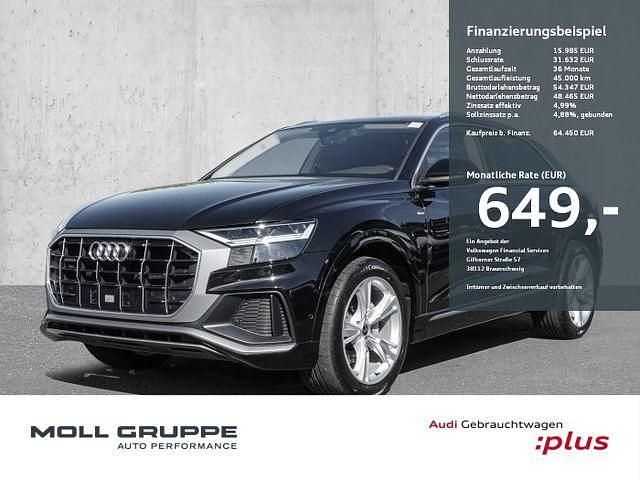 Schwarz Gebraucht 2022 Audi Q8 Ambiente SUV | 64.450 € (Fairer Preis) - Bild 1/3