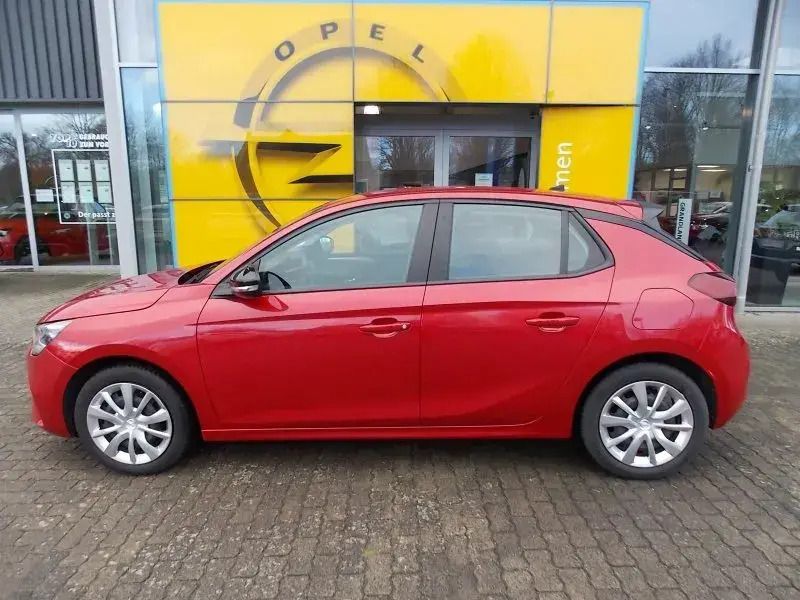 Gebraucht Opel Corsa Edition 101 PS (74 kW) 2021 Chili rot/kardio rot Kleinwagen
